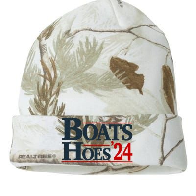 Boats And Hoes 2024 Election Funny Kati Licensed 12" Camo Beanie