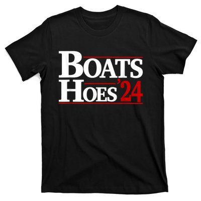 Boats And Hoes 2024 Election Funny T-Shirt