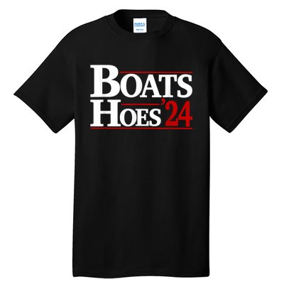 Boats And Hoes 2024 Election Funny Tall T-Shirt