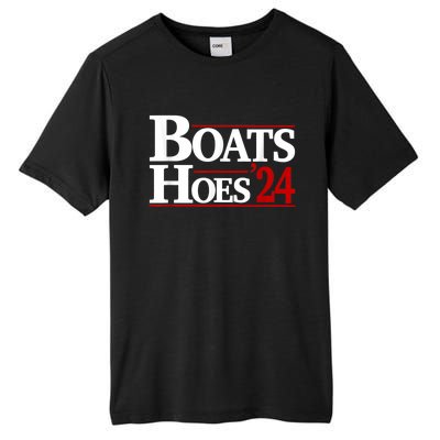 Boats And Hoes 2024 Election Funny Tall Fusion ChromaSoft Performance T-Shirt