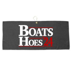 Boats And Hoes 2024 Election Funny Large Microfiber Waffle Golf Towel