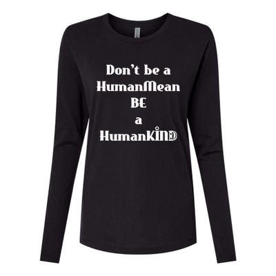 BE A HumanKind Womens Cotton Relaxed Long Sleeve T-Shirt