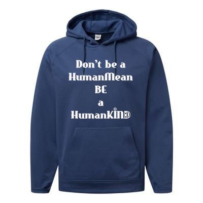 BE A HumanKind Performance Fleece Hoodie