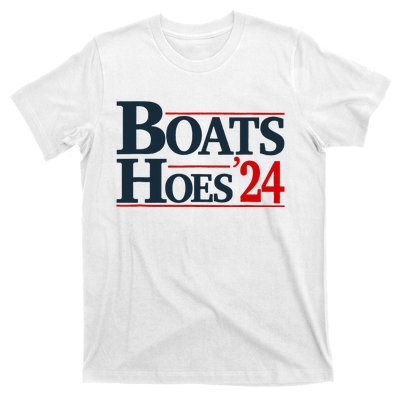 Boats and Hoes 2024 Election Funny T-Shirt