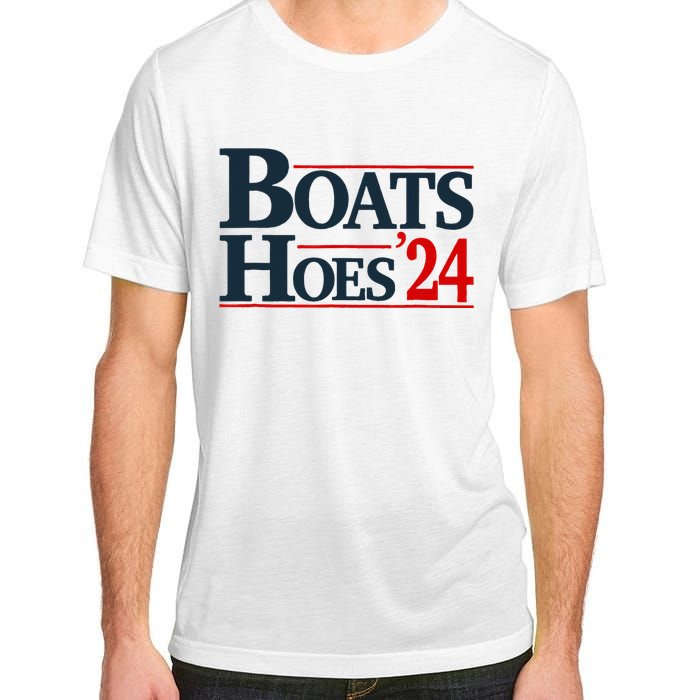 Boats and Hoes 2024 Election Funny Adult ChromaSoft Performance T-Shirt