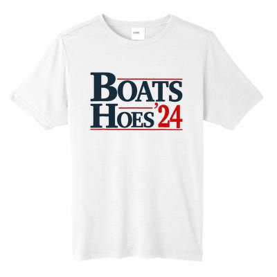 Boats and Hoes 2024 Election Funny Tall Fusion ChromaSoft Performance T-Shirt