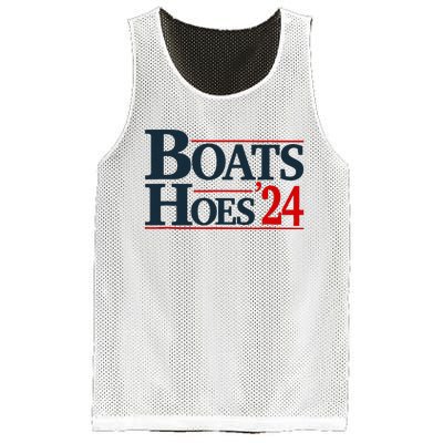 Boats and Hoes 2024 Election Funny Mesh Reversible Basketball Jersey Tank