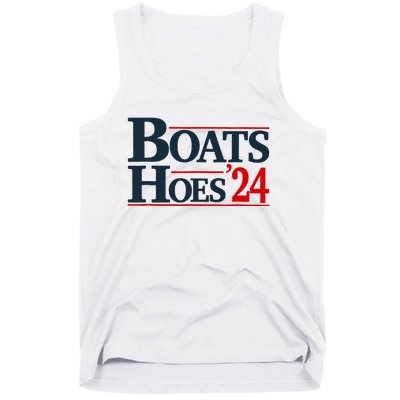 Boats and Hoes 2024 Election Funny Tank Top