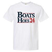 Boats and Hoes 2024 Election Funny Garment-Dyed Heavyweight T-Shirt