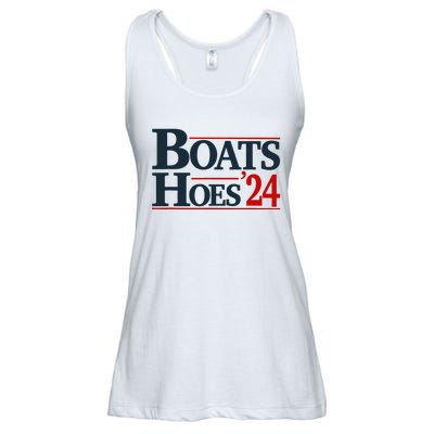 Boats and Hoes 2024 Election Funny Ladies Essential Flowy Tank