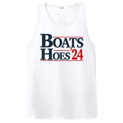 Boats and Hoes 2024 Election Funny PosiCharge Competitor Tank