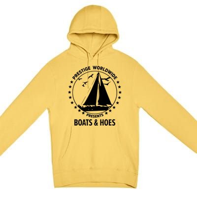 Boats And Hoes Step Brothers Gift Premium Pullover Hoodie