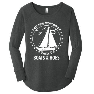 Boats And Hoes Step Brothers Gift Women's Perfect Tri Tunic Long Sleeve Shirt