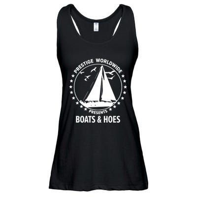 Boats And Hoes Step Brothers Gift Ladies Essential Flowy Tank