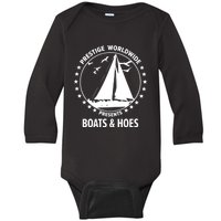 Boats And Hoes Step Brothers Gift Baby Long Sleeve Bodysuit