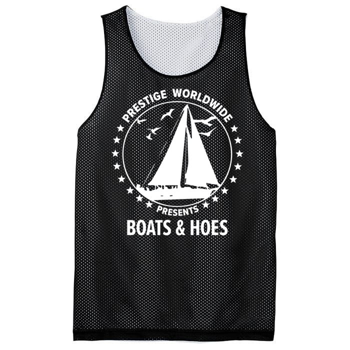 Boats And Hoes Step Brothers Gift Mesh Reversible Basketball Jersey Tank