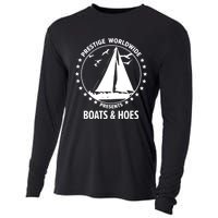 Boats And Hoes Step Brothers Gift Cooling Performance Long Sleeve Crew