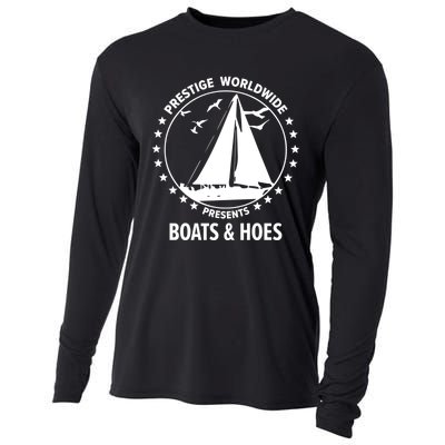 Boats And Hoes Step Brothers Gift Cooling Performance Long Sleeve Crew