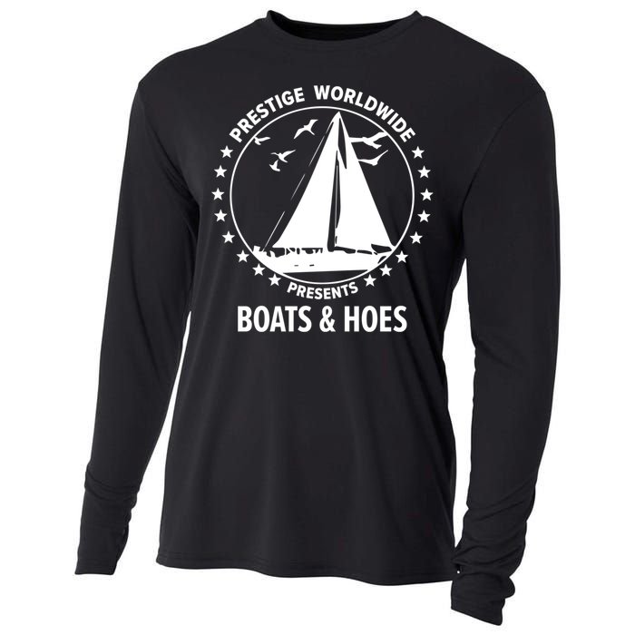 Boats And Hoes Step Brothers Gift Cooling Performance Long Sleeve Crew