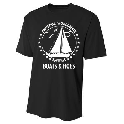 Boats And Hoes Step Brothers Gift Performance Sprint T-Shirt