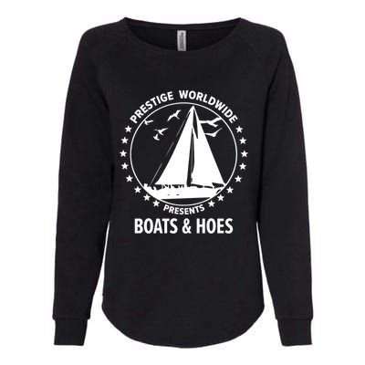 Boats And Hoes Step Brothers Gift Womens California Wash Sweatshirt