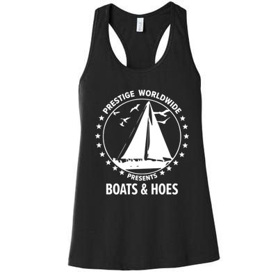 Boats And Hoes Step Brothers Gift Women's Racerback Tank