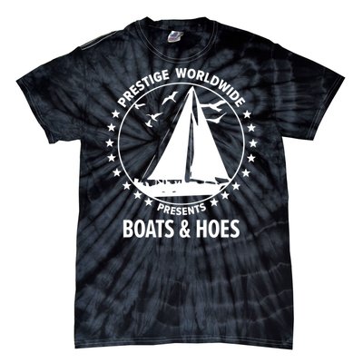 Boats And Hoes Step Brothers Gift Tie-Dye T-Shirt