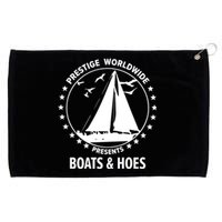 Boats And Hoes Step Brothers Gift Grommeted Golf Towel