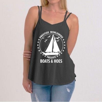 Boats And Hoes Step Brothers Gift Women's Strappy Tank