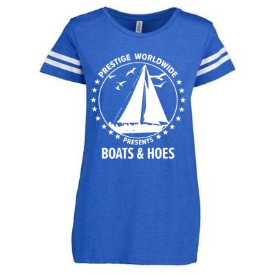 Boats And Hoes Step Brothers Gift Enza Ladies Jersey Football T-Shirt