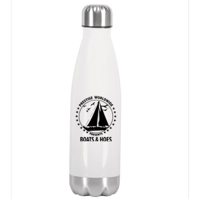 Boats And Hoes Step Brothers Gift Stainless Steel Insulated Water Bottle