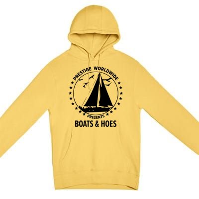 Boats And Hoes Step Brothers Cool Gift Premium Pullover Hoodie