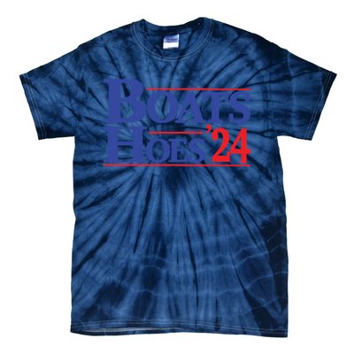 Boats And Hoes 2024 Election Day Tie-Dye T-Shirt