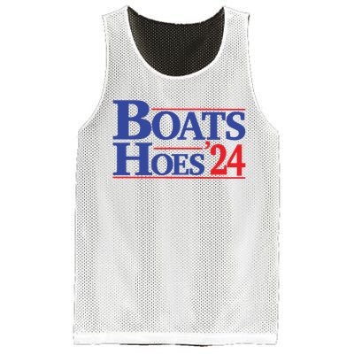 Boats And Hoes 2024 Election Day Mesh Reversible Basketball Jersey Tank