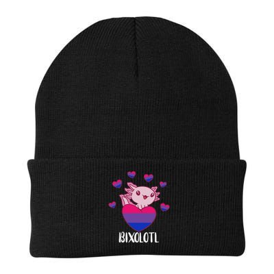 Bisexual Axolotl Heart Bisexuality Bi Bisexual Flag LGBTQ Beanie