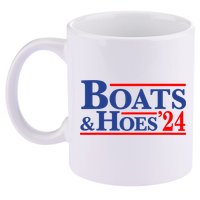 Boats And Hoes 2024 11oz C Handle Ceramic Mug