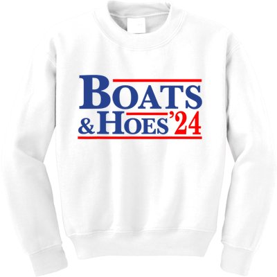 Boats And Hoes 2024 Kids Sweatshirt
