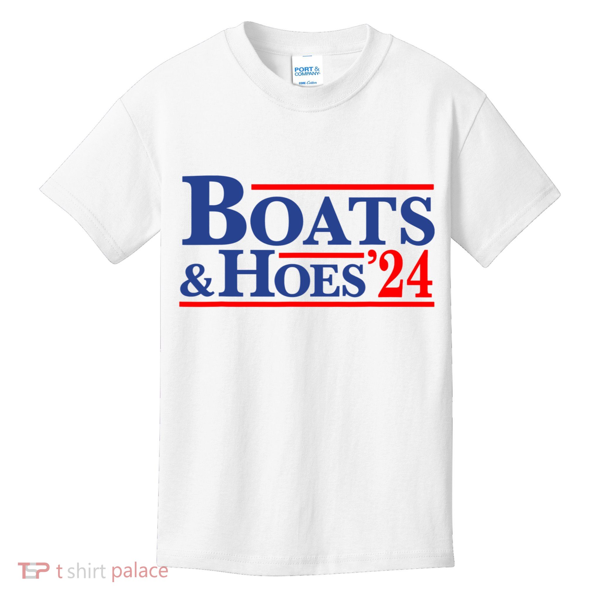 Boats And Hoes 2024 Kids T-Shirt