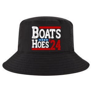 Boats And Hoes 2024 Gift Election Funny 2024 Election Humor Gift Cool Comfort Performance Bucket Hat