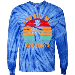 Broken Arm Hand Wrist Elbow Injury Get Well Soon Gifts Tie-Dye Long Sleeve Shirt