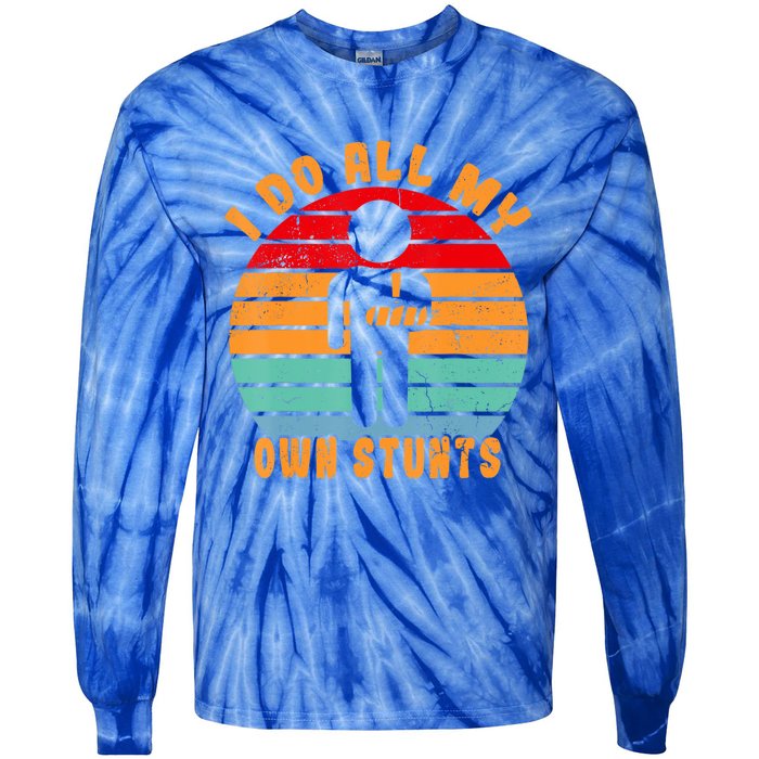 Broken Arm Hand Wrist Elbow Injury Get Well Soon Gifts Tie-Dye Long Sleeve Shirt