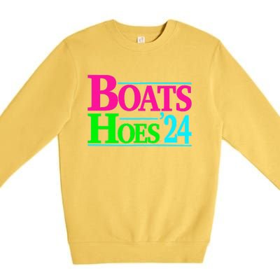 Boats And Hoes 2024 Premium Crewneck Sweatshirt