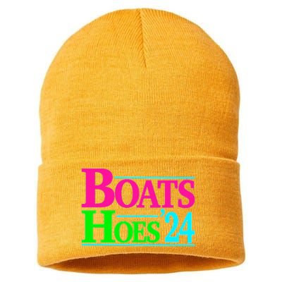 Boats And Hoes 2024 Sustainable Knit Beanie