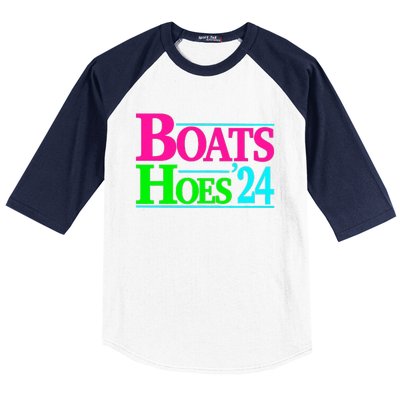 Boats And Hoes 2024 Baseball Sleeve Shirt