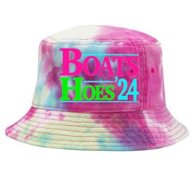 Boats And Hoes 2024 Tie-Dyed Bucket Hat