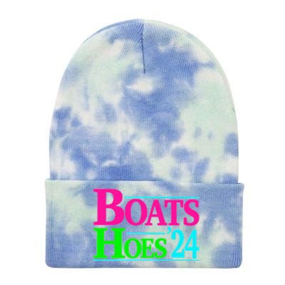 Boats And Hoes 2024 Tie Dye 12in Knit Beanie