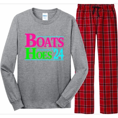 Boats And Hoes 2024 Long Sleeve Pajama Set