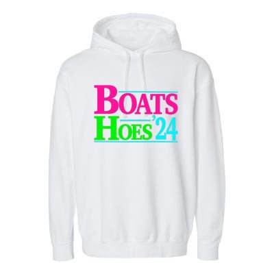 Boats And Hoes 2024 Garment-Dyed Fleece Hoodie