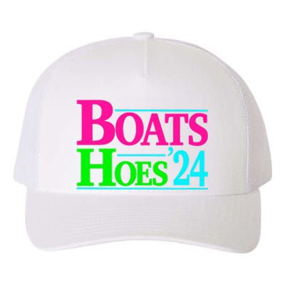 Boats And Hoes 2024 Yupoong Adult 5-Panel Trucker Hat