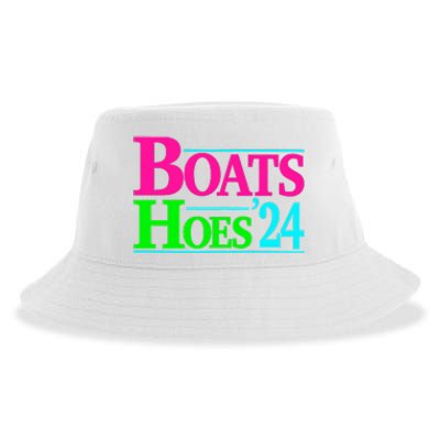 Boats And Hoes 2024 Sustainable Bucket Hat